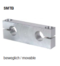 SMTB-16 Wellenbock, Tandem, beweglich aus Aluminium